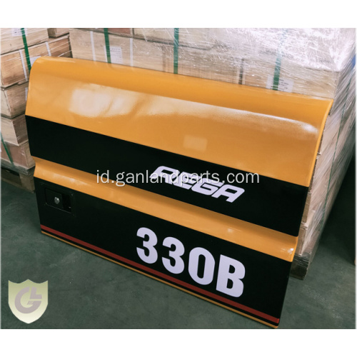 Pintu sisi penuh radiator dicat untuk CAT 330B